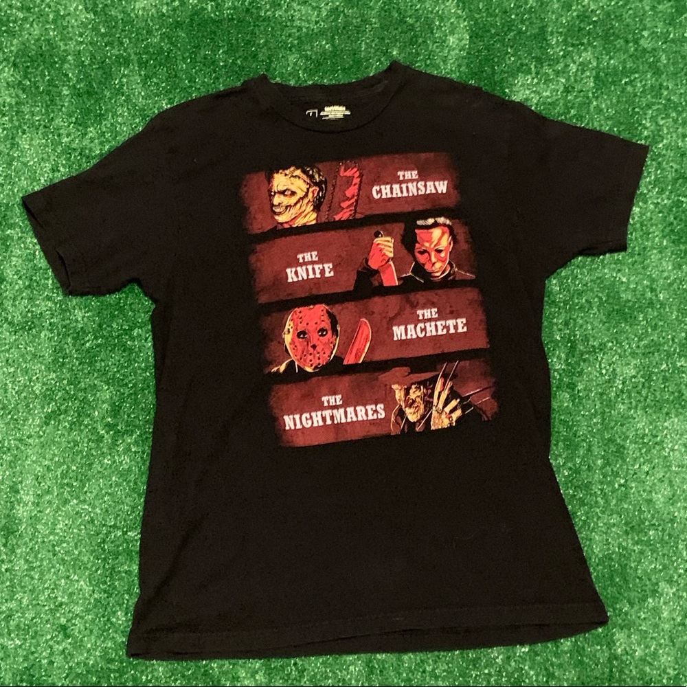 Horror movie shirt large